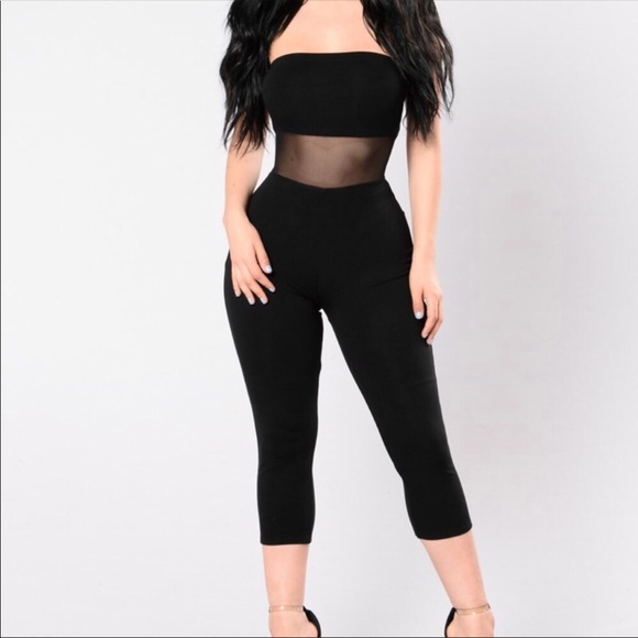 mesh romper jumpsuit